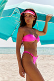 Prettiest Petal Swim Top Hot Pink