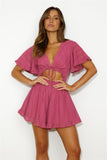 Chasing Summertime Romper Pink