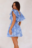 Lily's Song Mini Dress Blue