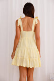 Seashell Spectacular Mini Dress Yellow