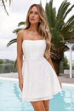 Pretty Era Mini Dress White