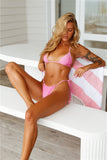 HELLO MOLLY Sweet Candyland Swim Top Light Pink