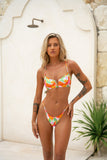 HELLO MOLLY Tulum Swim Top Fiesta Print